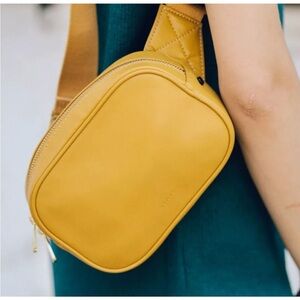 STATE Women's Mustard Crossbody Bag